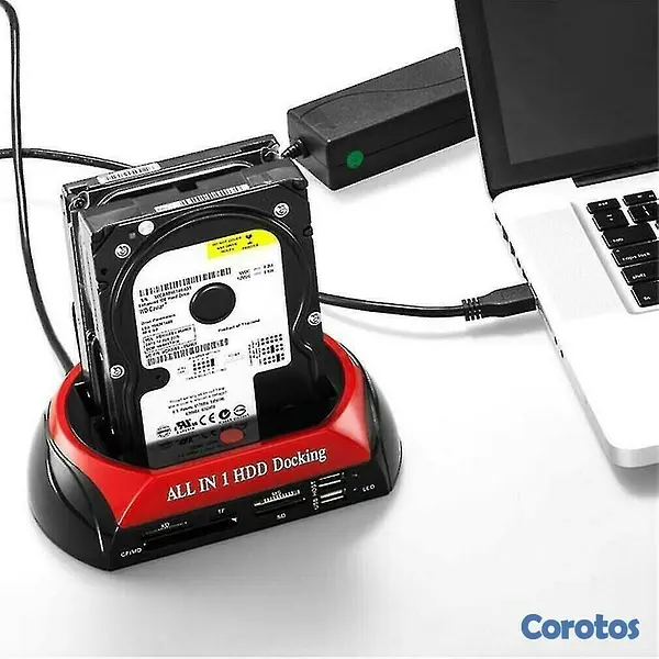 computadoras y laptops - Estacion de disco duro sata IDE all in 1 HDD dockin 5