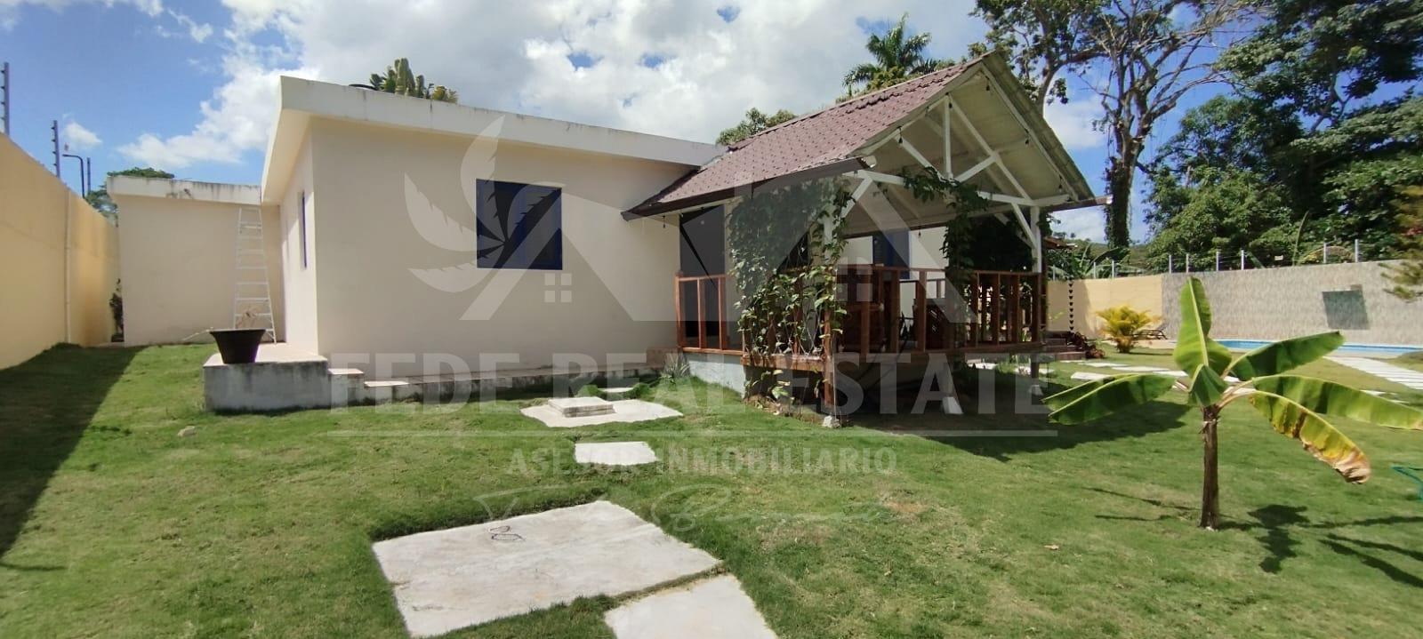 casas vacacionales y villas - Villa Amueblada 3 Habitaciones, Piscina y Gazebo - Limón, Las Terrenas 3