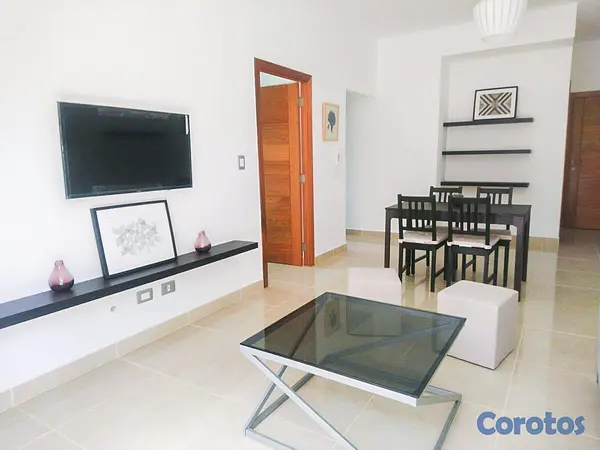 apartamentos - Apartamento amueblado 1 dormitorio en torre modern 2