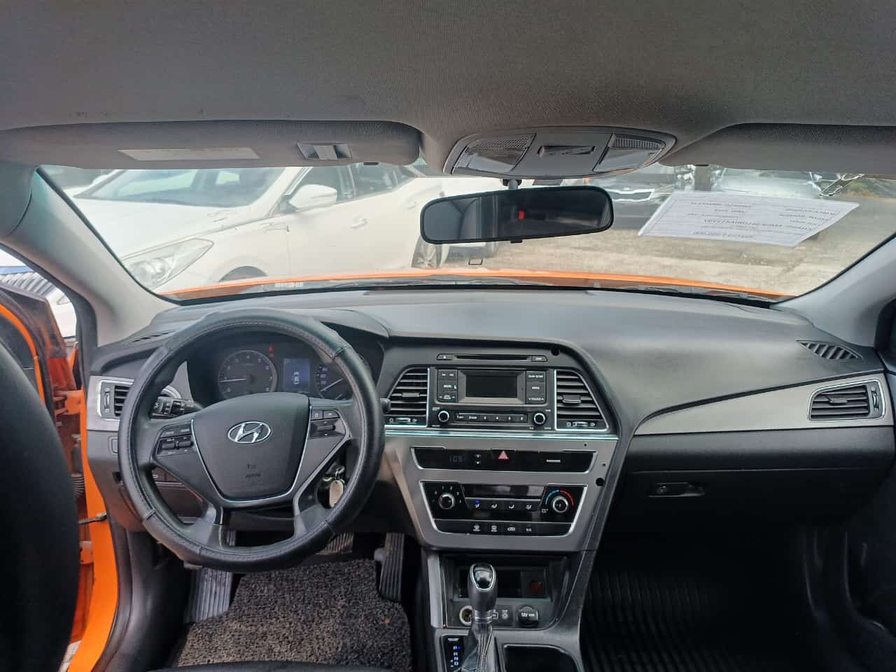 carros - HYUNDAI SONATA LF 2018 NARANJA 6