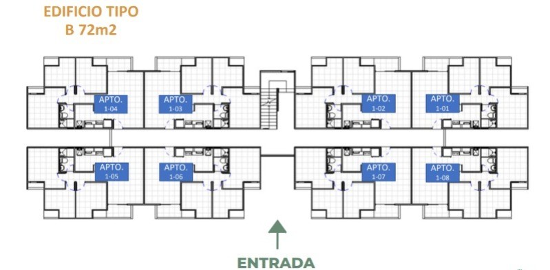 apartamentos - Venta de apartamento 3 dormitorios 82mts mas terraza Las Américas  6