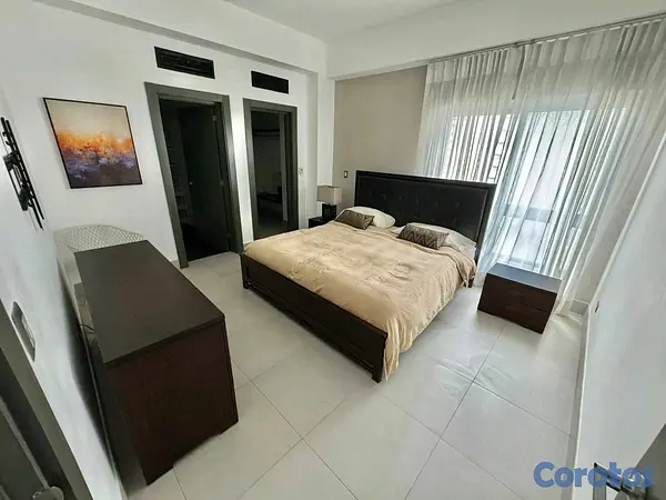 apartamentos - Apartamento amueblado en alquiler- Piantini  3
