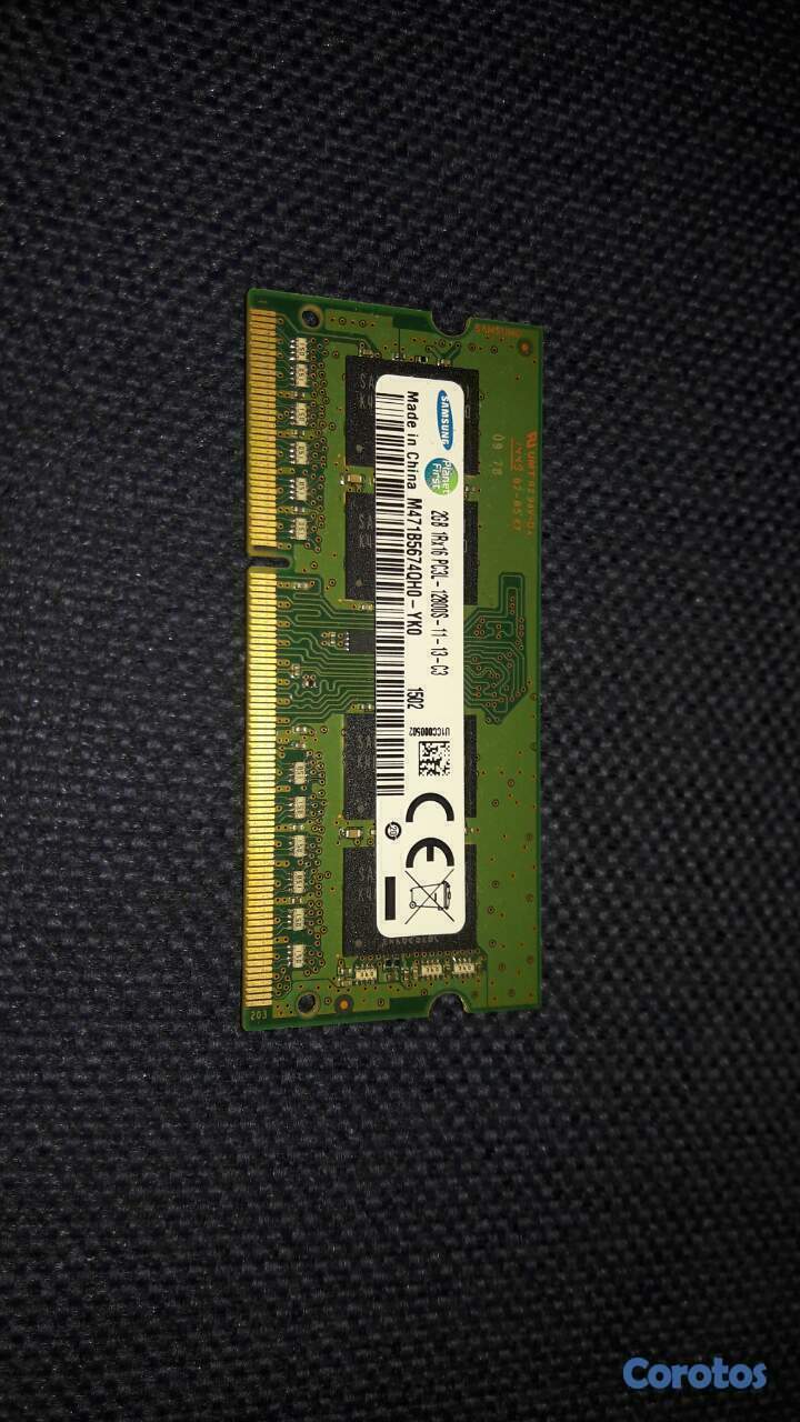 computadoras y laptops - MEMORIA RAM DDR3 PARA LAPTOP 2