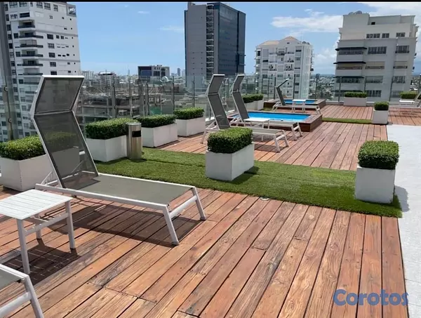 apartamentos - Apartamento Amoblado de 2 Habitaciones en Alquiler - Piantini - Áreas Sociales 11