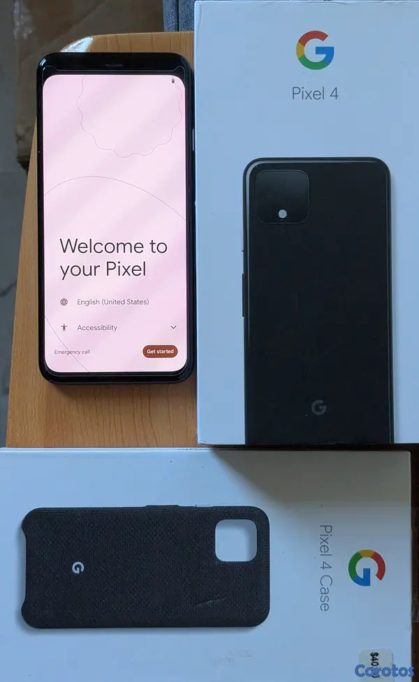 celulares y tabletas - Google Pixel 4 desbloqueado 64GB en buen estado 2