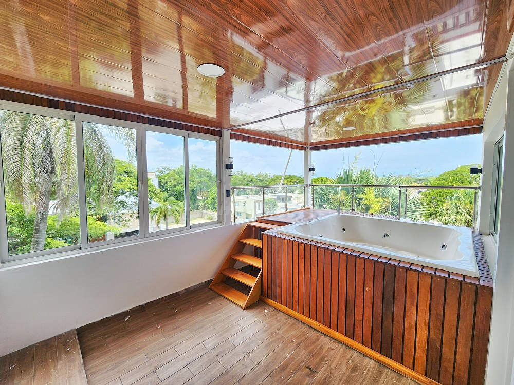apartamentos - MINIPENTHOUSE JACUZZY PRIVADO LOS LAURELES SANTIAG