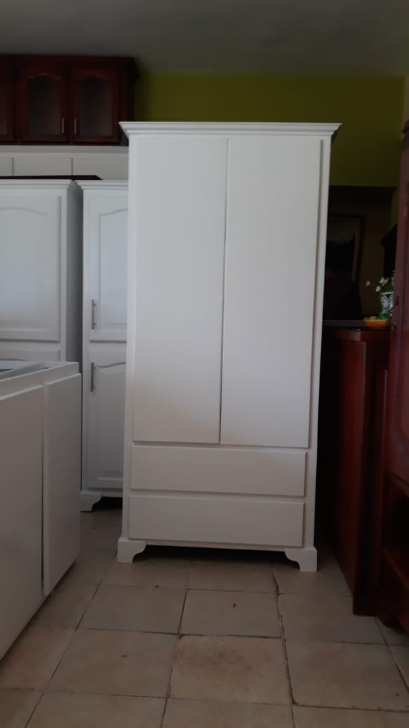 muebles y colchones - Closet ropero blanco pequeño (ideal para bebé) 🧒  2