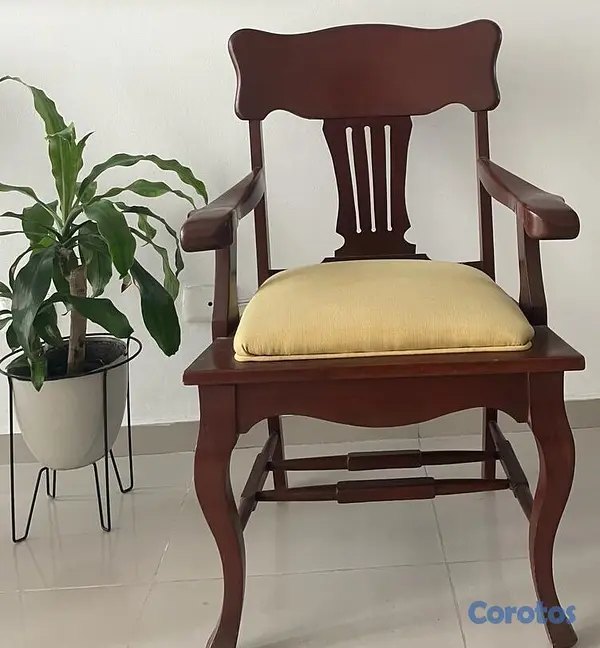 muebles y colchones - VENDO 2  BUTACAS EN CAOBA 6