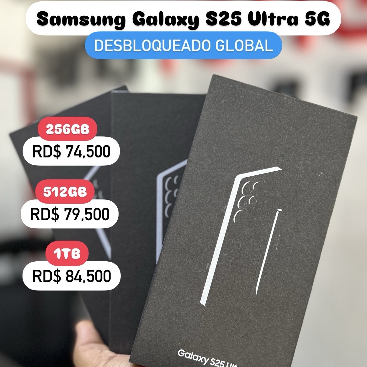 otros electronicos - SAMSUNG GALAXY S25 ULTRA NUEVOS SELLADOS OFERTAS 