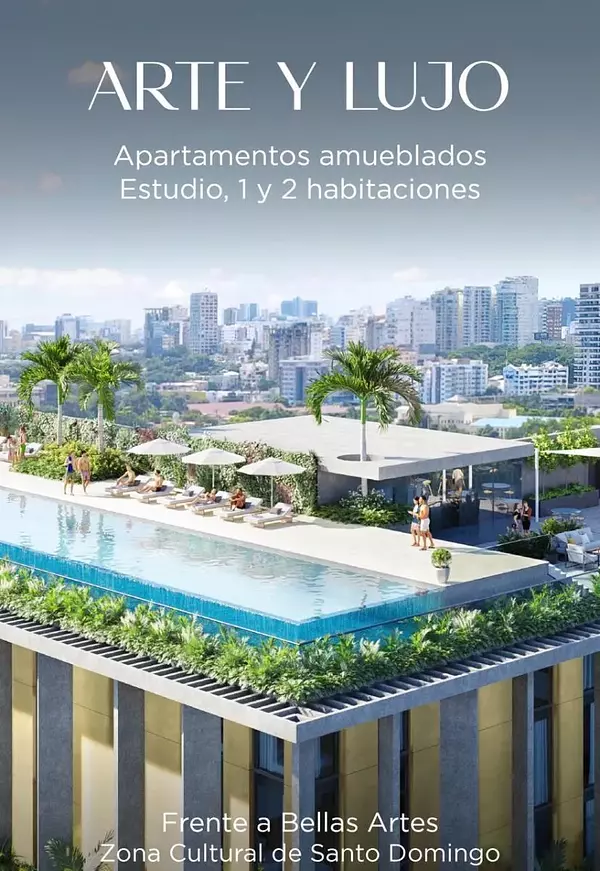 apartamentos - Santo Domingo – Jardines Bellas Artes – Estudio amueblado 6