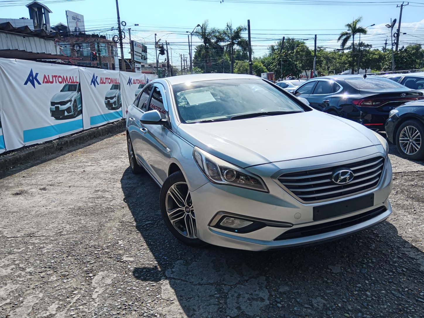 carros - HYUNDAI SONATA LF 2016 GRIS MECANICO 4