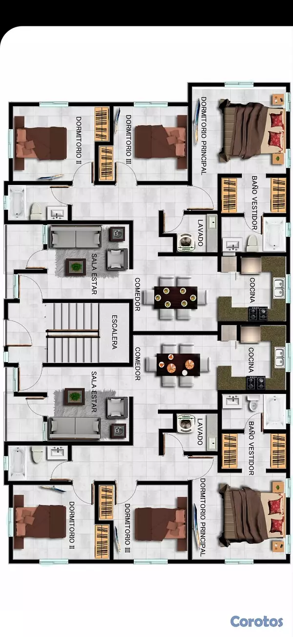 apartamentos - APARTAMENTOS EN LOS ALAMOS SANTIAGO 8