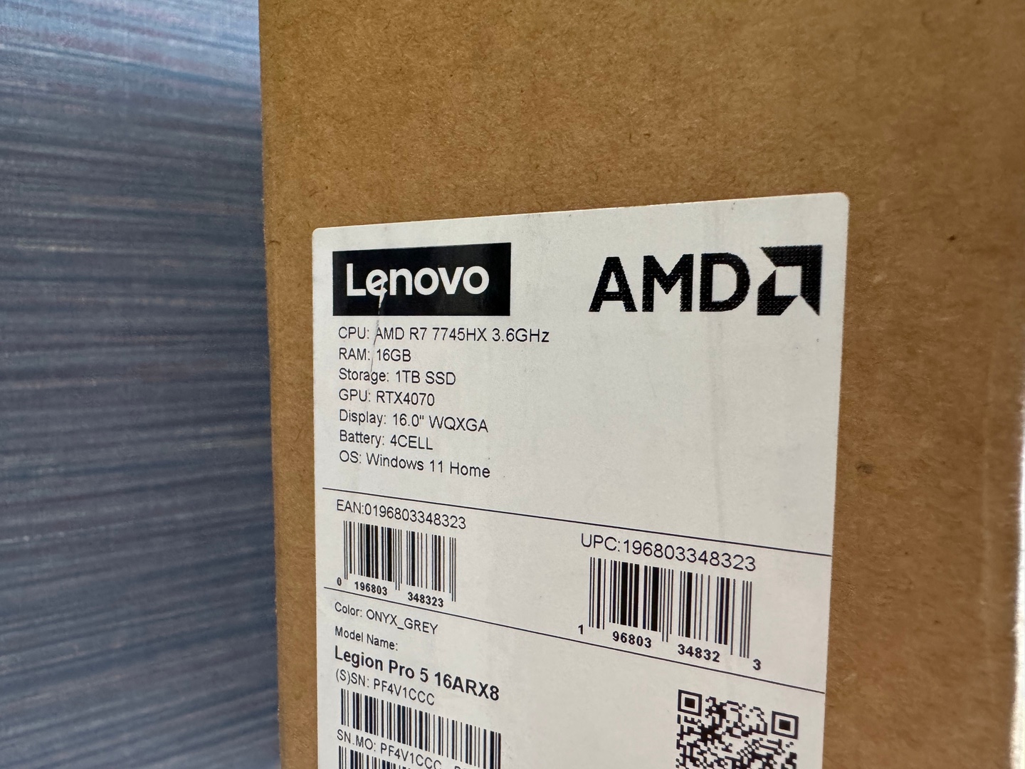 computadoras y laptops - PC Laptop Lenovo Legion Pro 5 i7|16GB RAM| 1TB SSD| RTX4070 Sellada $ 78,500 NEG 1
