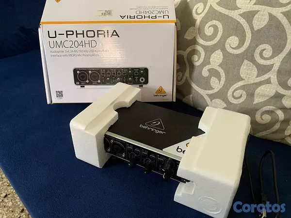 instrumentos musicales - Interfaz BEHRINGER U-PHORIA UMC204HD 2