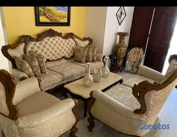 muebles y colchones - Juego de Mueble Estilo Luis xv  2