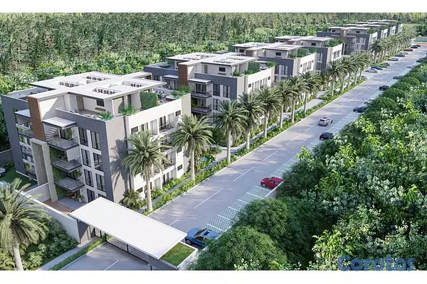 apartamentos - Apartamentos en Venta en Punta Cana Centrico con Todas las Amenidades 2