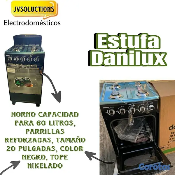 cocina - Estufa Danilux de Horno de 20 pulgadas  4