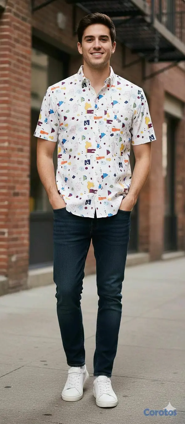 ropa para hombre - Camisa Manga Corta 3