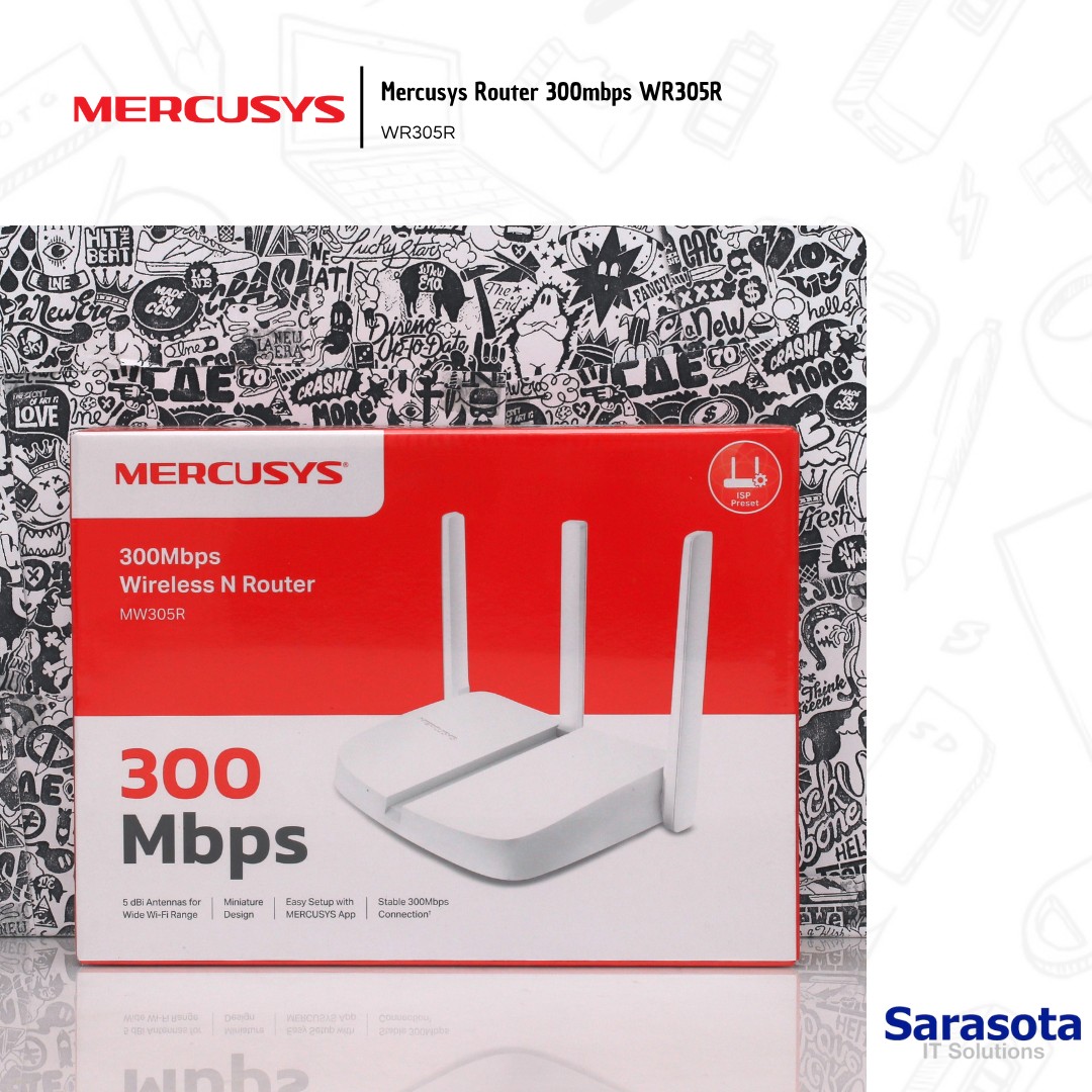 otros electronicos - Mercusys Router 300mbps WR305R 0