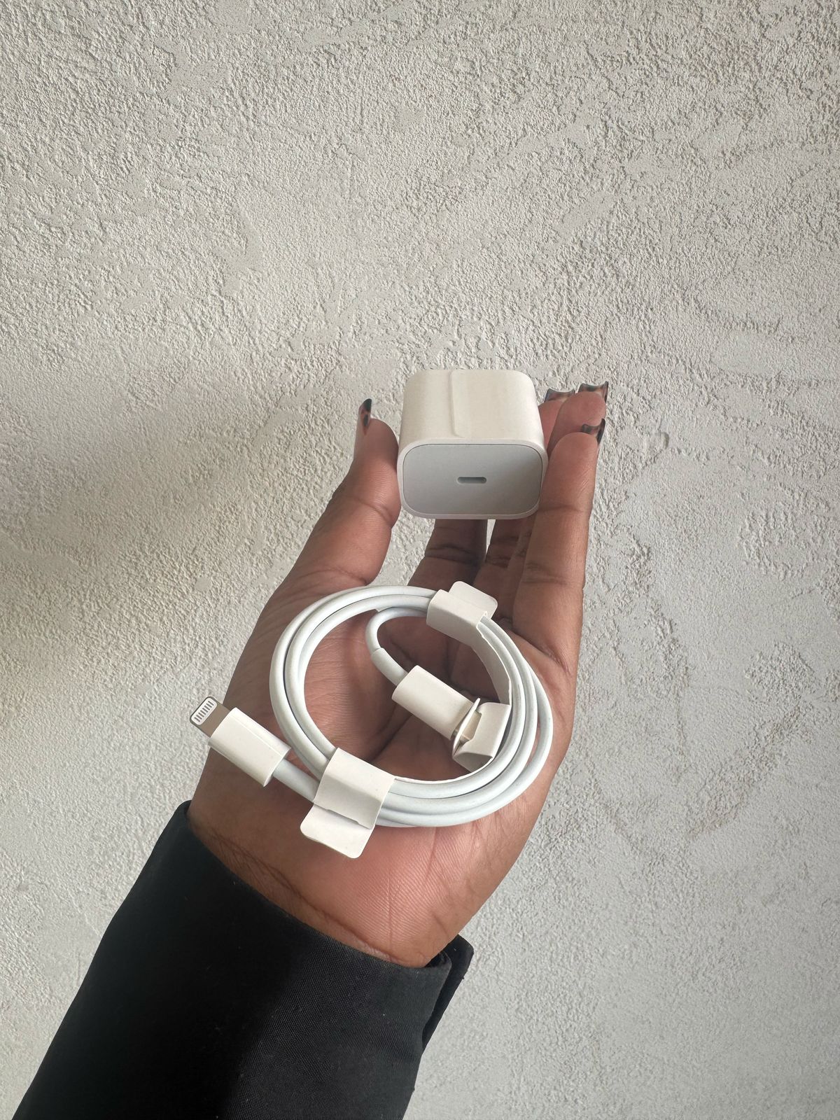otros electronicos - CARGADOR DE APPLE CABECITA + CABLE ORIGINAL  0