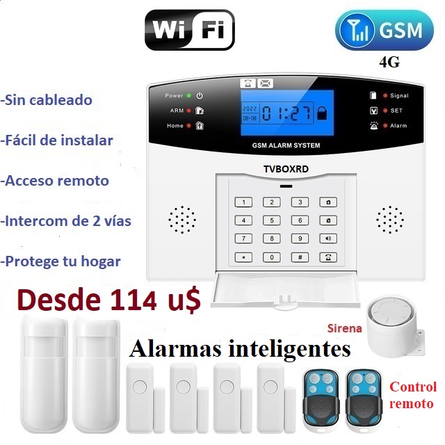 otros electronicos - Alarmas inteligentes sin cableado 0