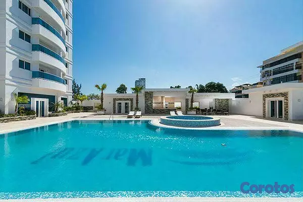 apartamentos - Apartamento Piso Alto Av. Anacaona Torre mar Azul 3