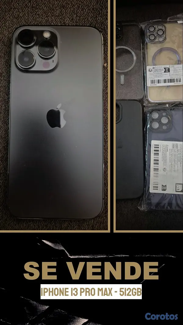 celulares y tabletas - Iphone 13 pro max- 512gb - factory unlocked 2