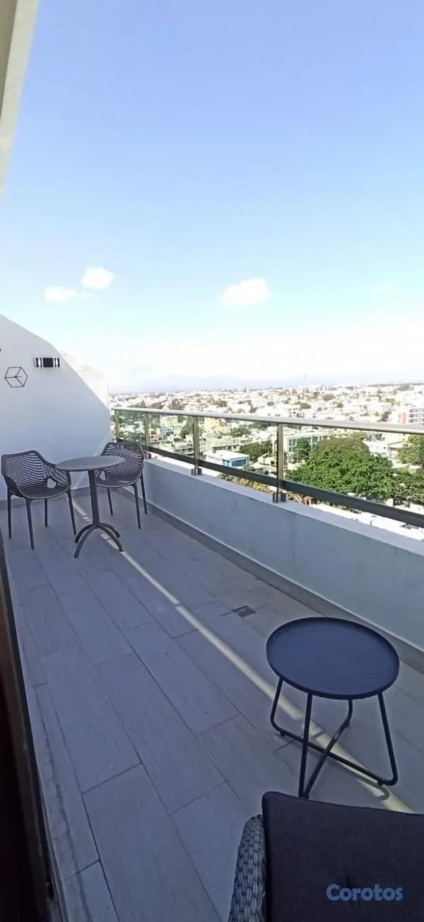 apartamentos - Alquilo apartamento tipo estudio en Evaristo Morales 6