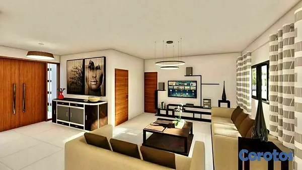 casas vacacionales y villas - Villa en metro country club, juan dolio 4