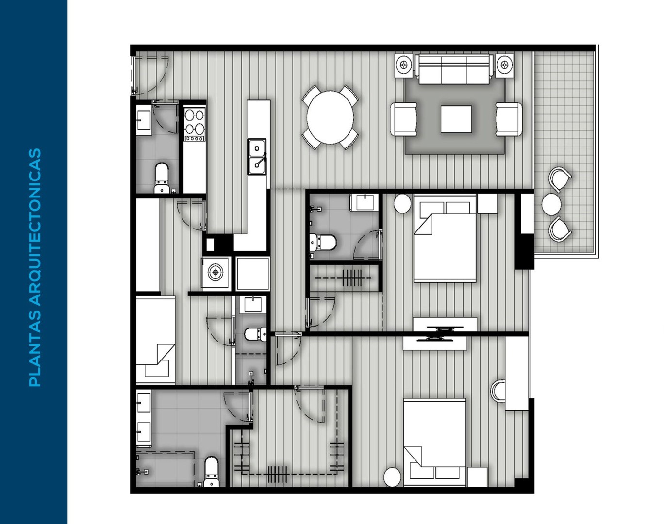 apartamentos - Proyecto de apartamento en venta en Bella Vista  7