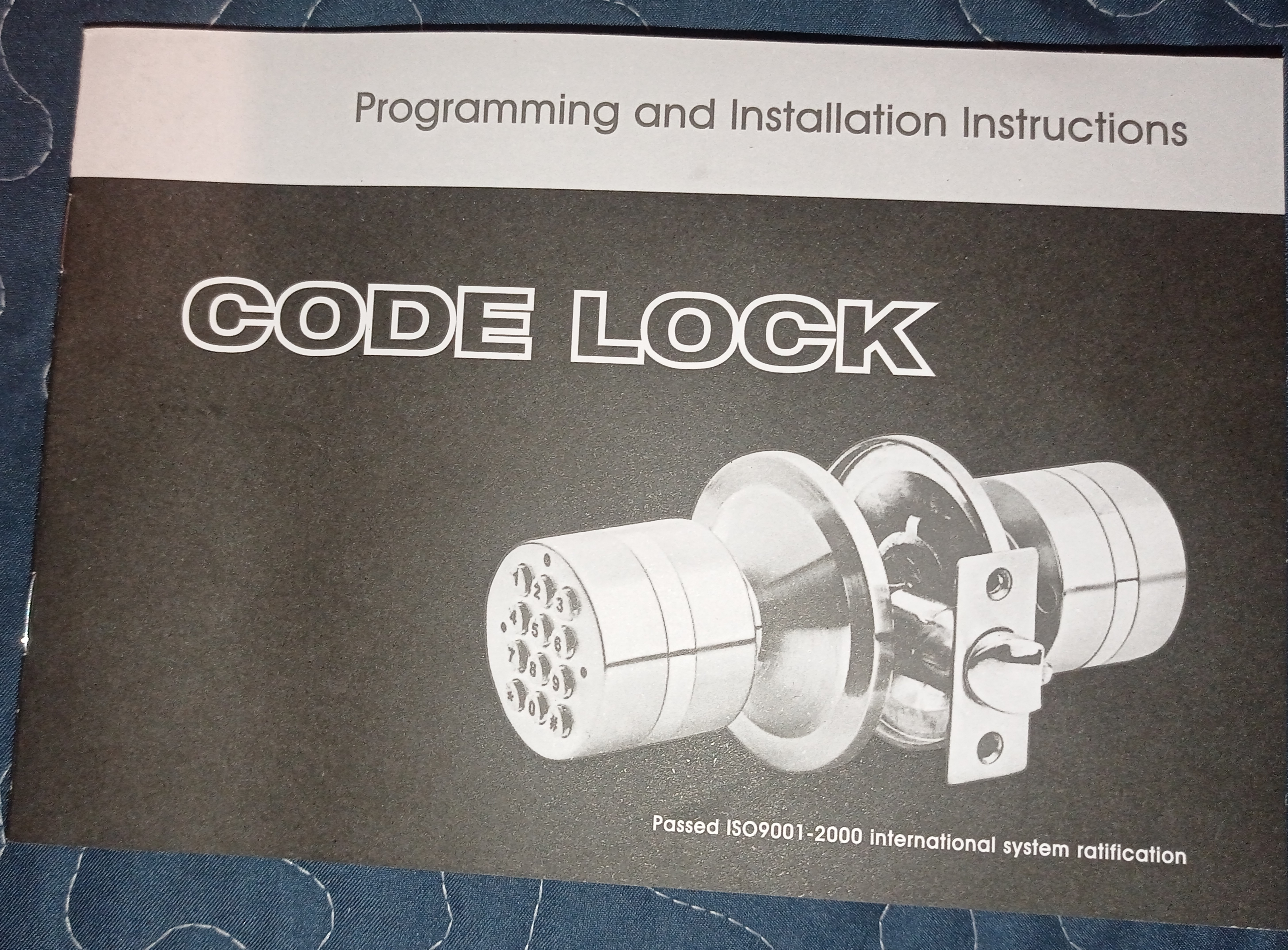 otros electronicos - Cerrojo Electronico (Code Lock) 0