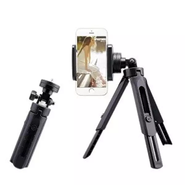 accesorios para electronica - Mini Tripode Para Celular Camara Ligero de Mesa Portatil Compacto Home schooling 3