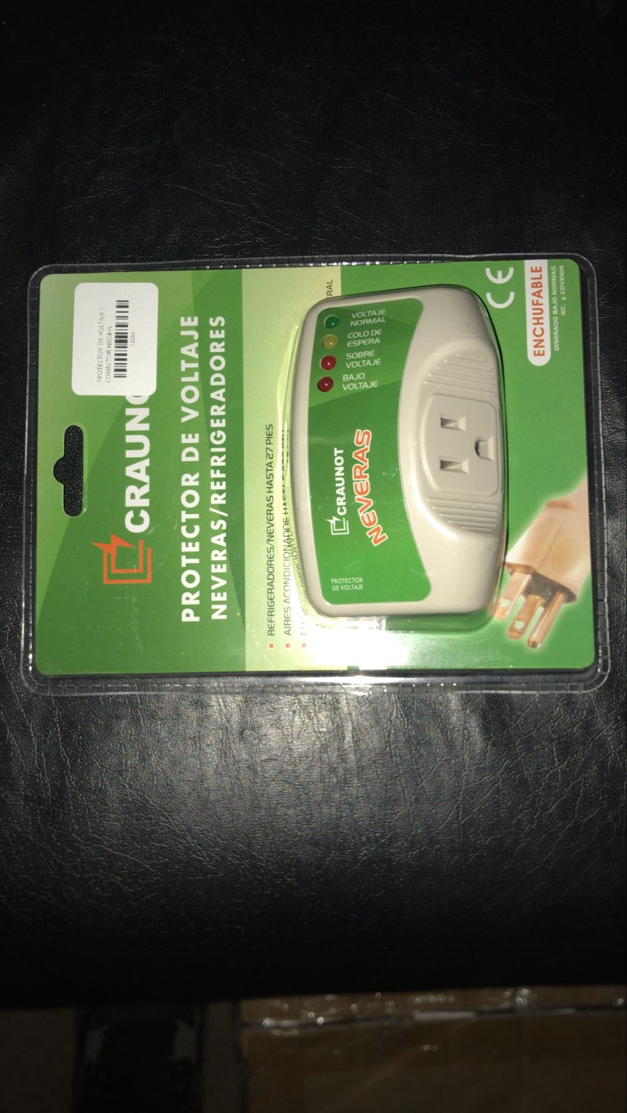 accesorios para electronica - PROTECTOR DE VOLTAJE 1 CONECTOR N004-N 1