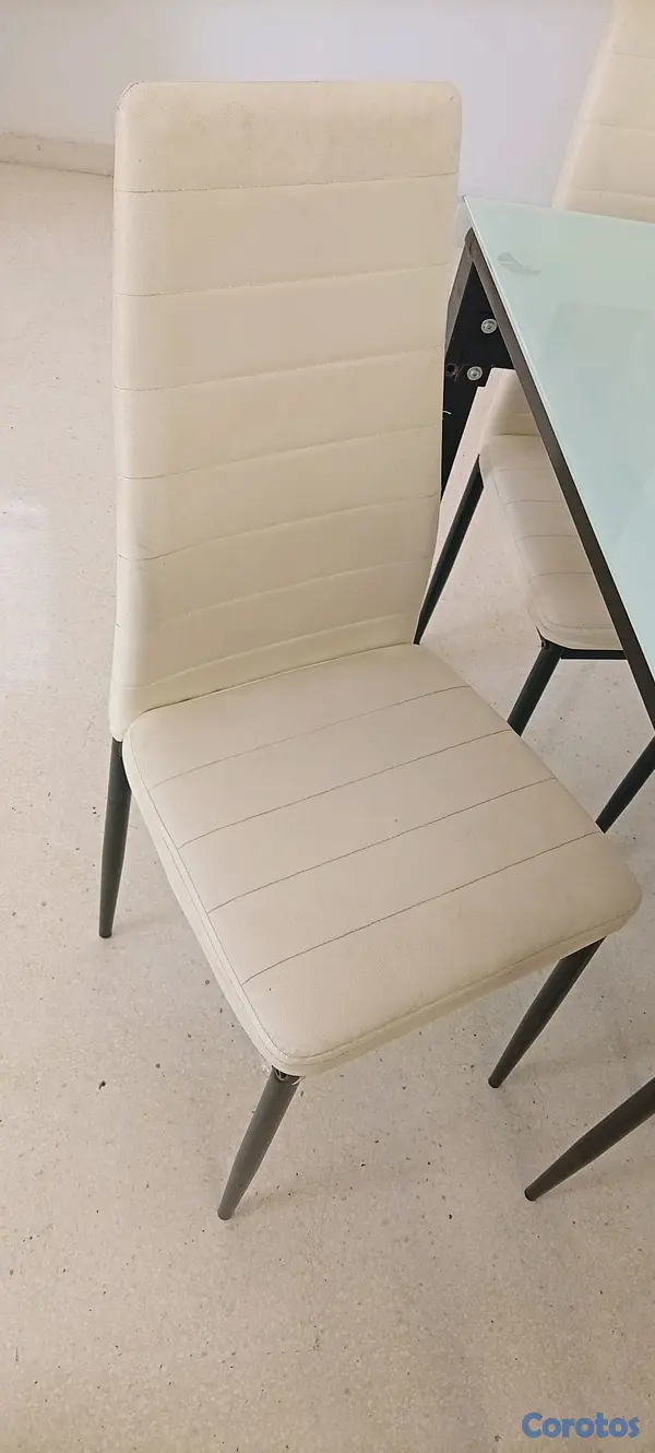 muebles y colchones - Comedor de 4 sillas  3