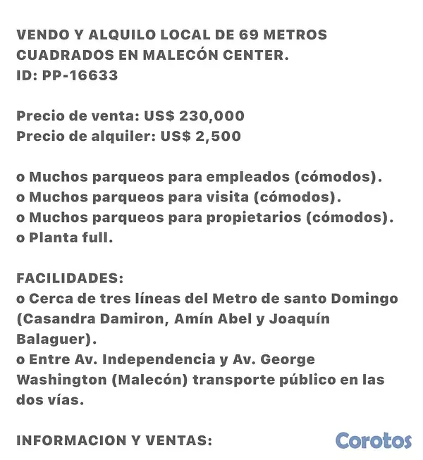 oficinas y locales comerciales - hermoso local en venta y renta  3