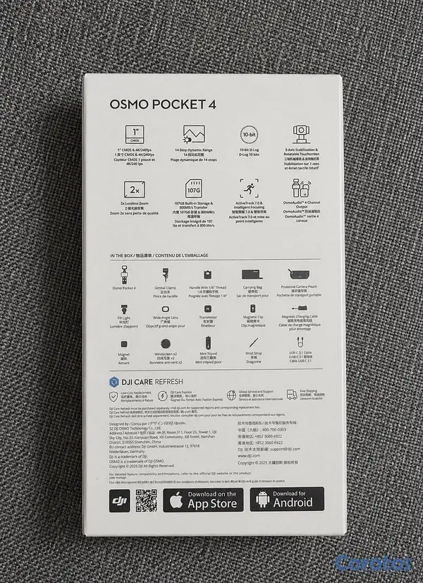 camaras y audio - DJI Osmo Pocket 4 – Standard & Creator Combo 
 12