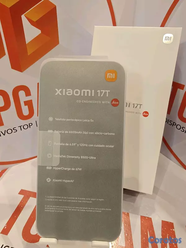 celulares y tabletas - XIAOMI 17T 5G, 12GB RAM 512GB ROM 13