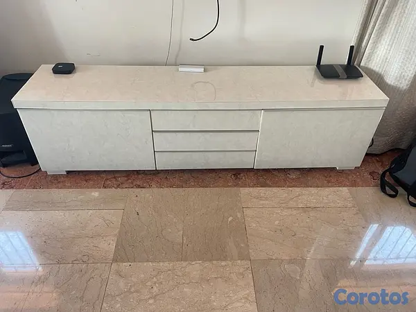 muebles y colchones - Credenza blanca 2