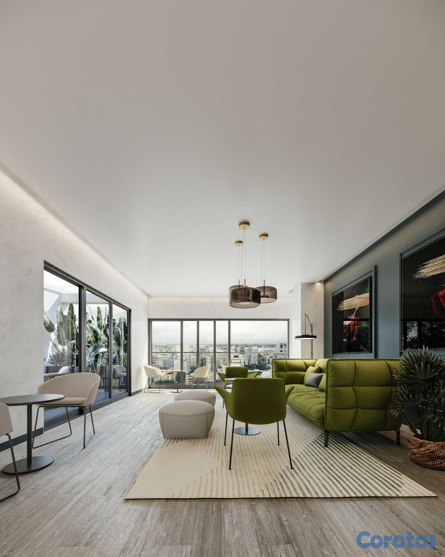 apartamentos - Apartamento tres habitaciones en Alma Rosa, Santo  7