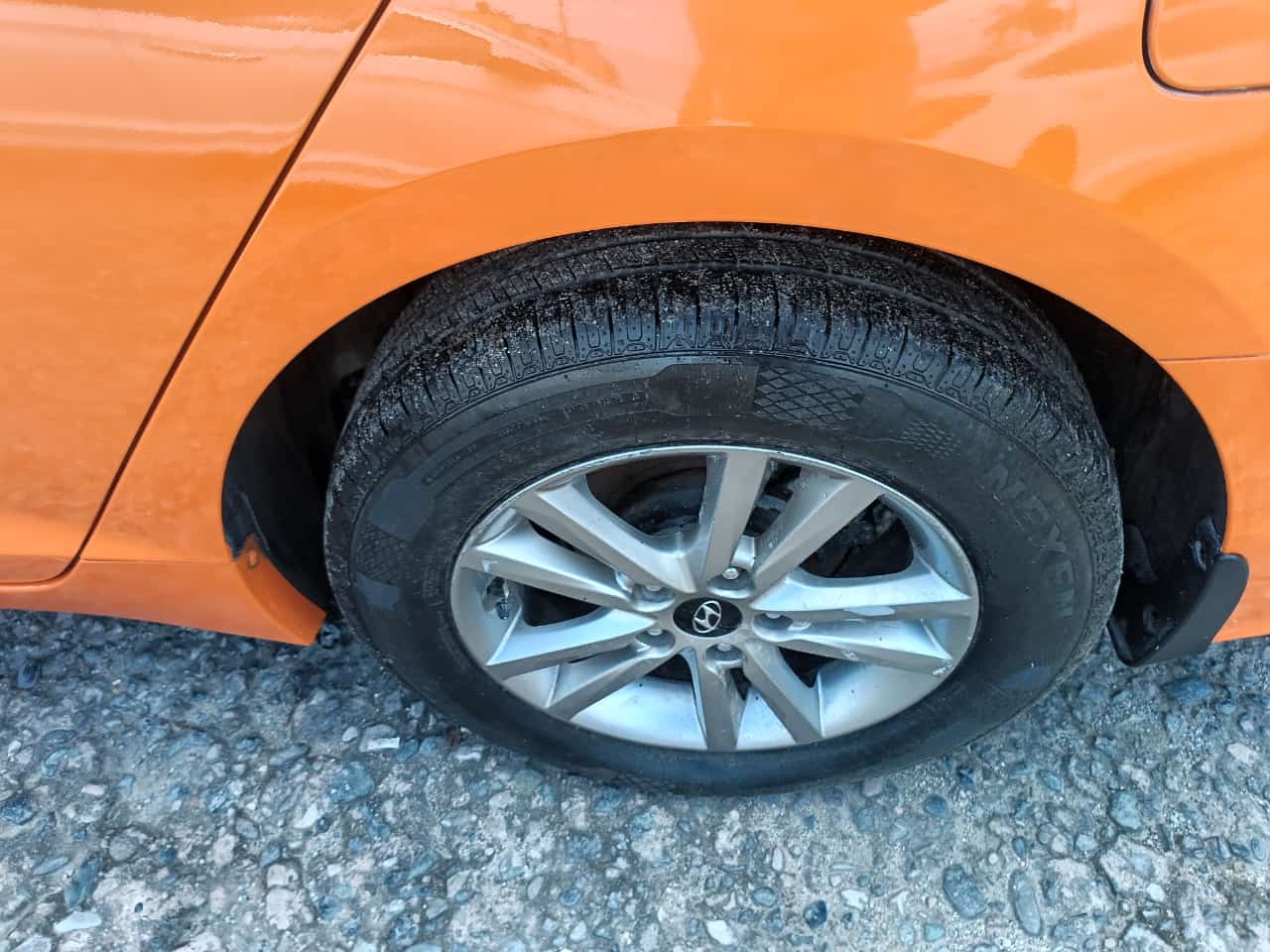 carros - HYUNDAI SONATA LF 2018 NARANJA 9