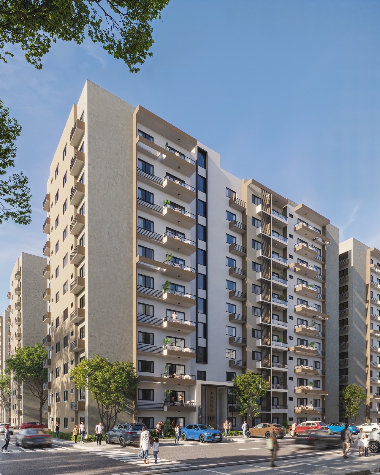 apartamentos - venta de apartamentos con piscina en la autopista de san isidro Santo Domingo 0
