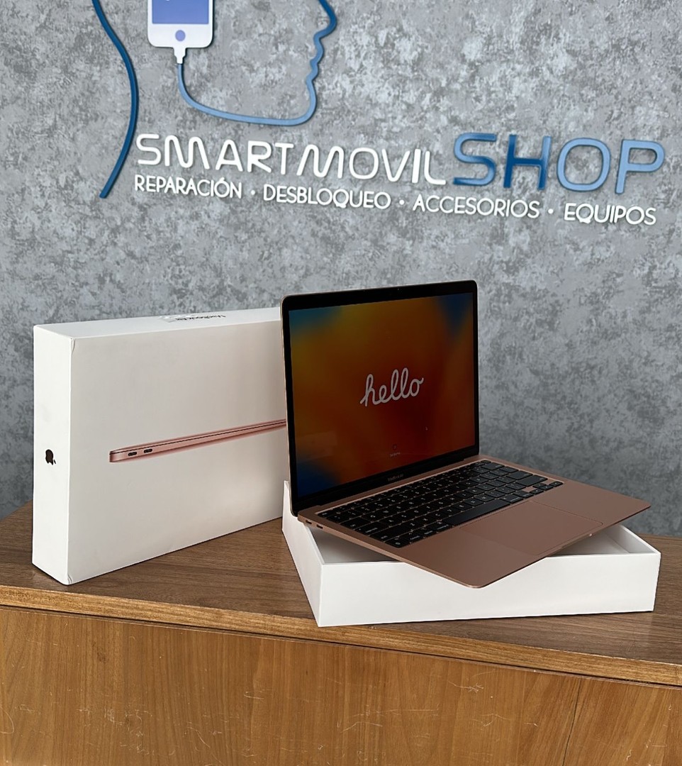 celulares y tabletas - MACBOOK AIR 256GB 8RAM EN SU CAJA  0