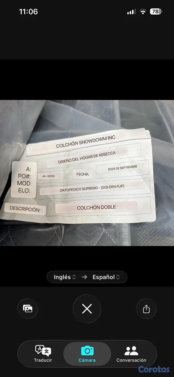 muebles y colchones - Colchón Doble , ortopédico supremo , ( 54 pulgada) 4