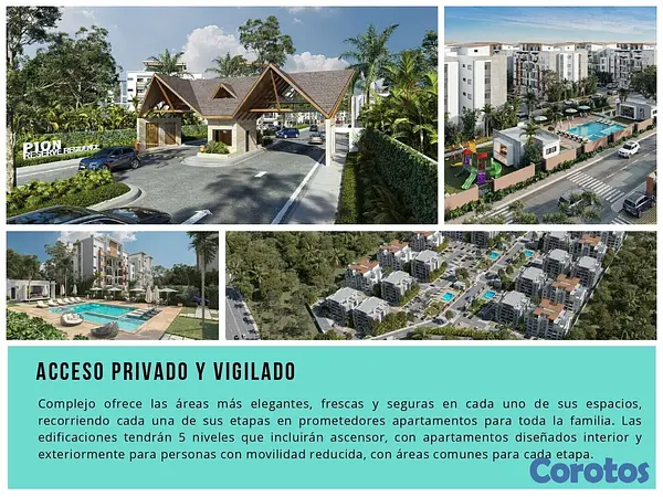 apartamentos - PROYECTO DE APARTAMENTO EN PION RESIDENCE PUNTA CANA  4