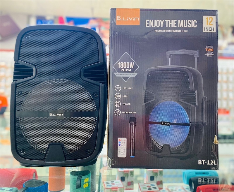 camaras y audio - bocina 🔈 bluetooth speaker LIVIN de 12 0