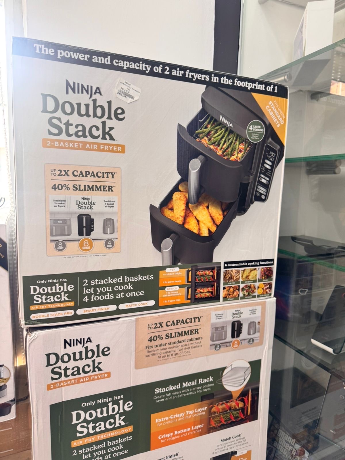 electrodomesticos - Airfriyers Ninja Double Stack 8 Cuartos  0