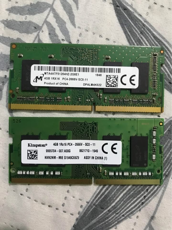 computadoras y laptops - Memorias RAM 4GB DDR4 2133 MHz 0