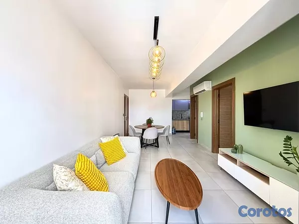 apartamentos - alquiló con o sin muebles renacimiento una habitación 1.5 baños parqueo ascensor 4
