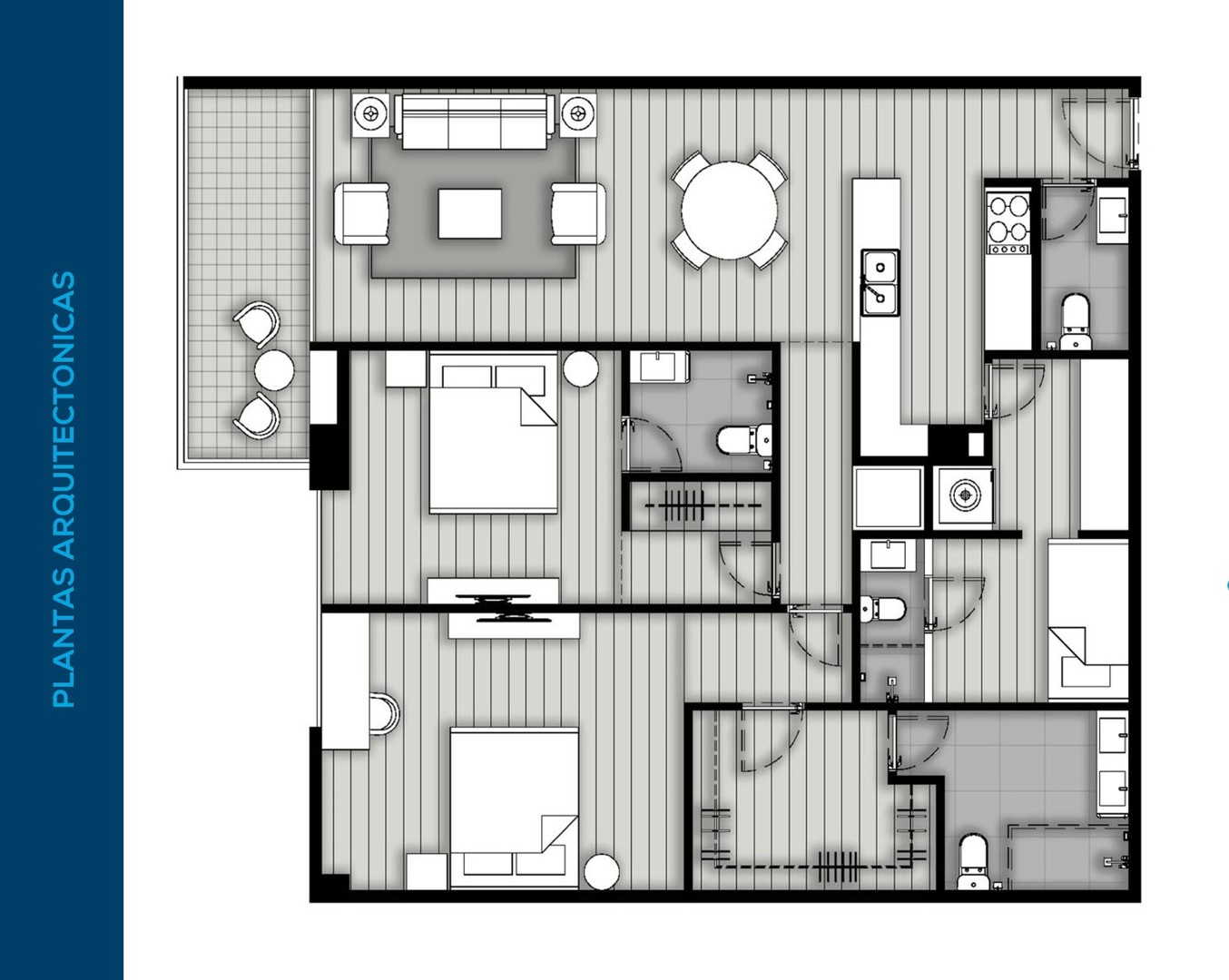 apartamentos - Proyecto de apartamento en venta en Bella Vista  9