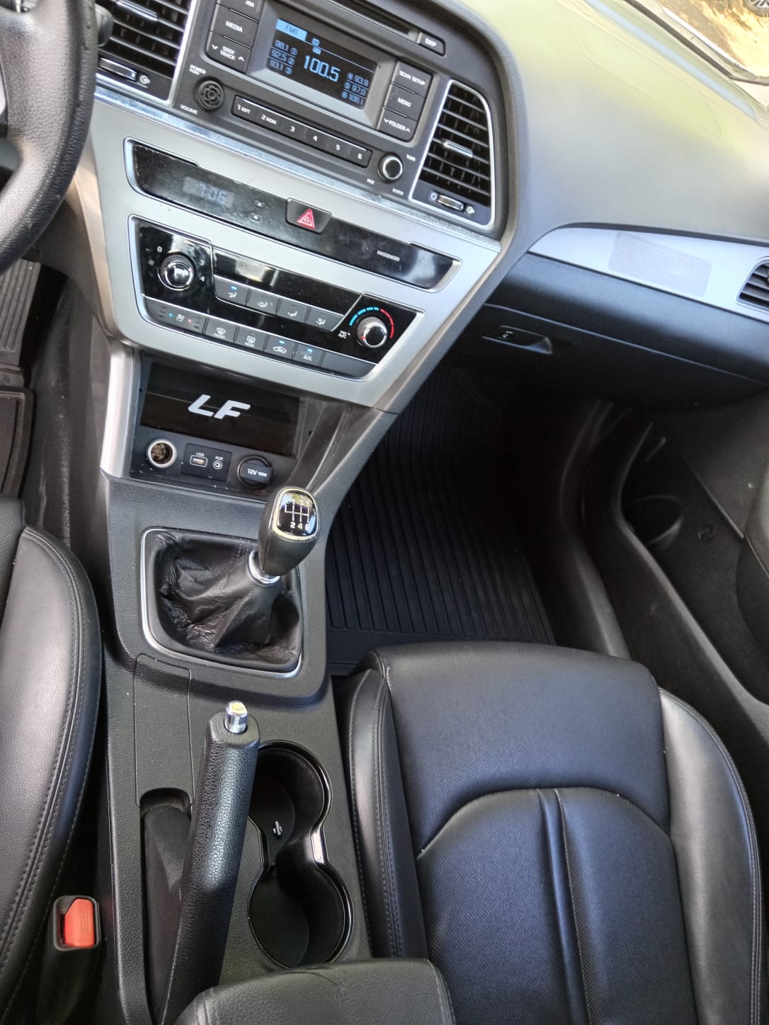 carros - HYUNDAI SONATA LF 2016 GRIS MECANICO 7